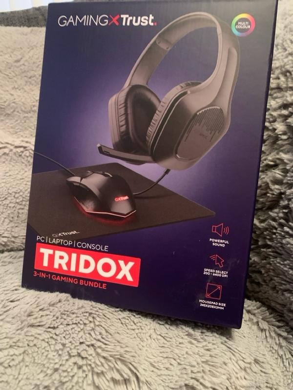 Trust Gaming GXT 790 Tridox Pacchetto Gaming 3-in-1 Cuffie