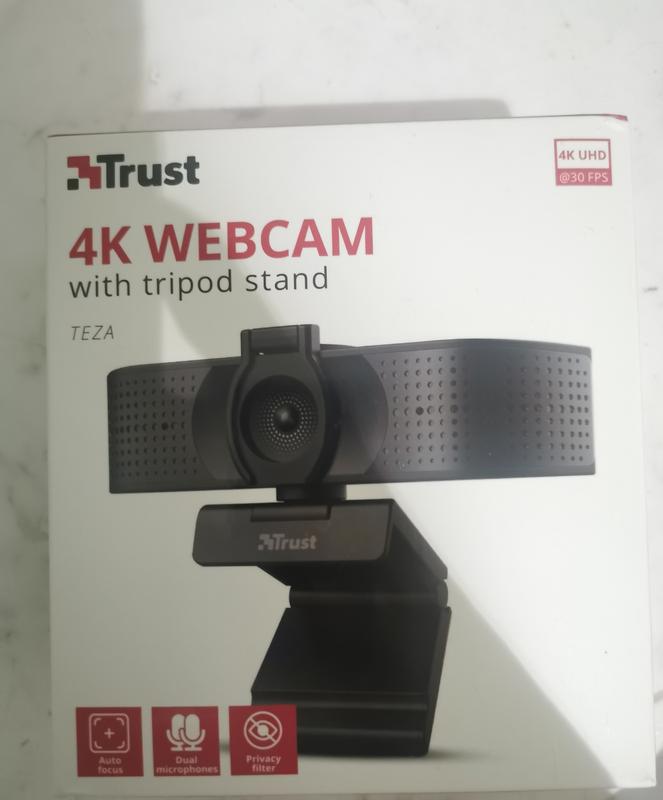 Webcam Trust Teza 4K Ultra HD - Camera PC Con Microfoni Doppi E Autofocus | Per Zoom, Teams, Skype - Foto 10