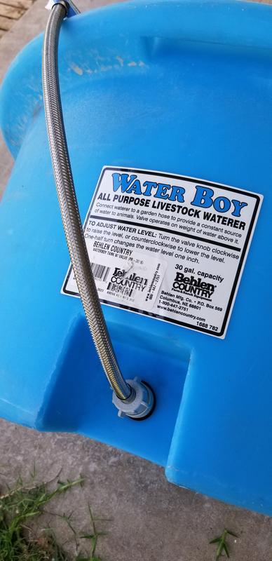 Stainless toilet hose