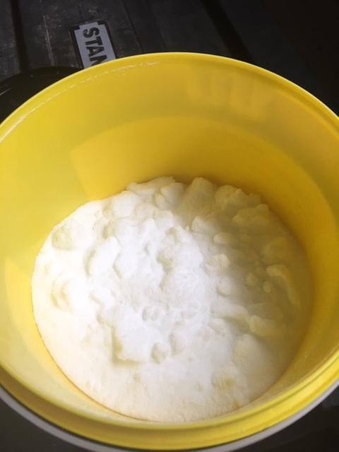 half full brand new container