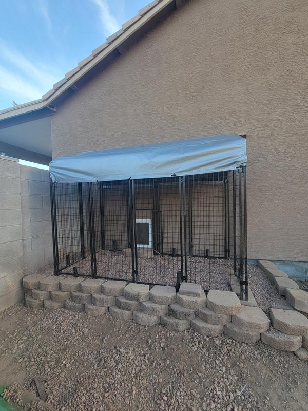 Not quite finished with setup or landscape. But this is what it looks like.