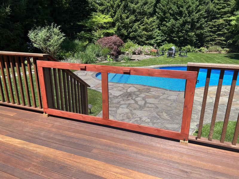 Used it on a baby gate I made.