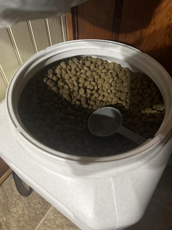 Food in a Tractor Supply Container