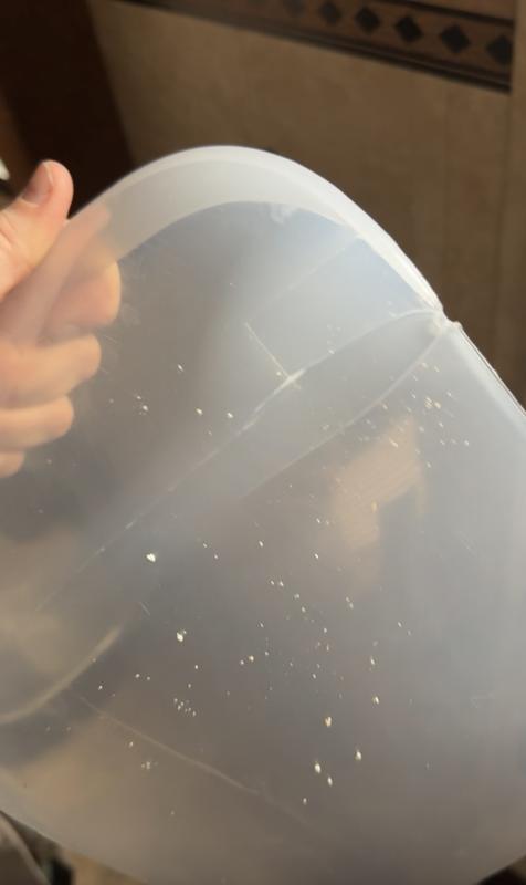 Broken door from when it got stuck