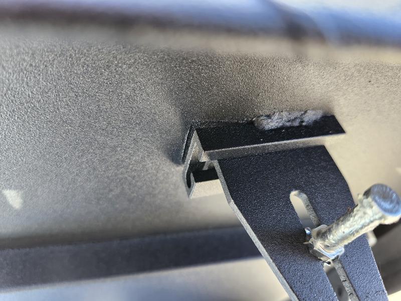 Bent latch (still works though)