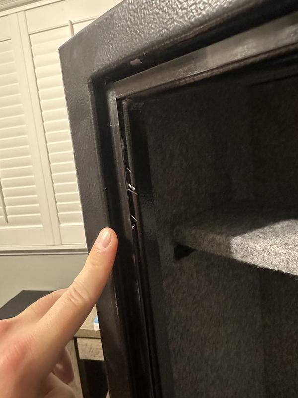 1st safe door jam damage