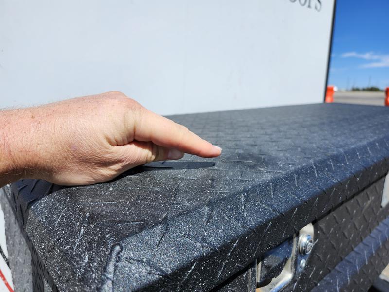 Buldge from latch area