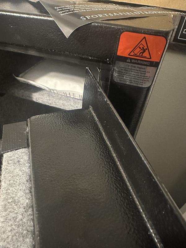 2nd safe paint crack