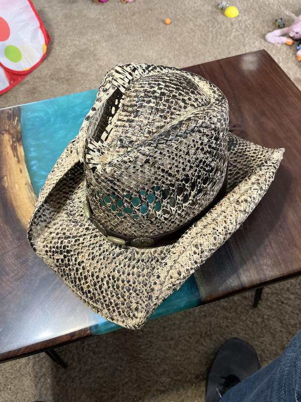 Photo of the top….I tried to weave it back through which made it worse 🤦🏻‍♀️