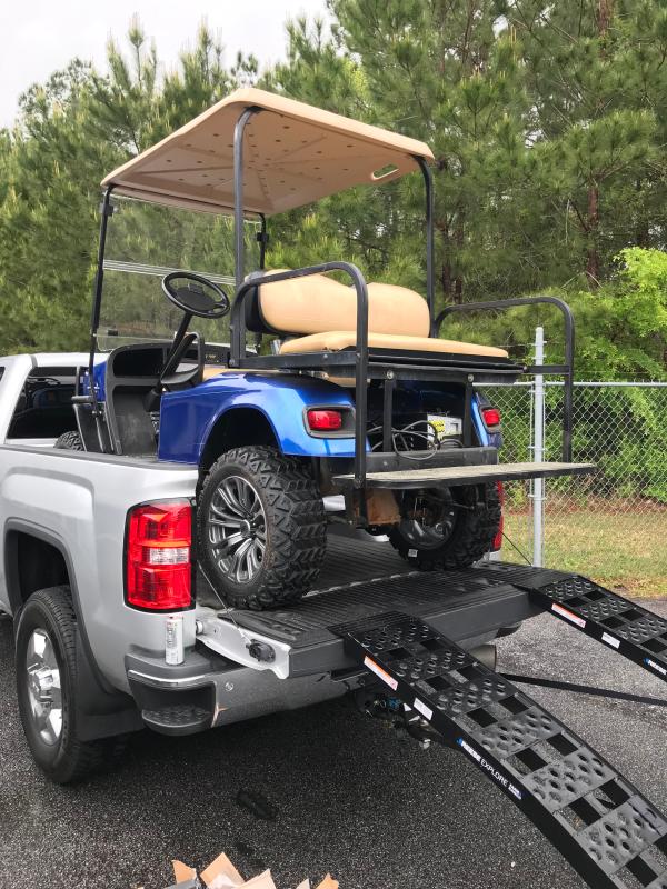Golf cart/ramps