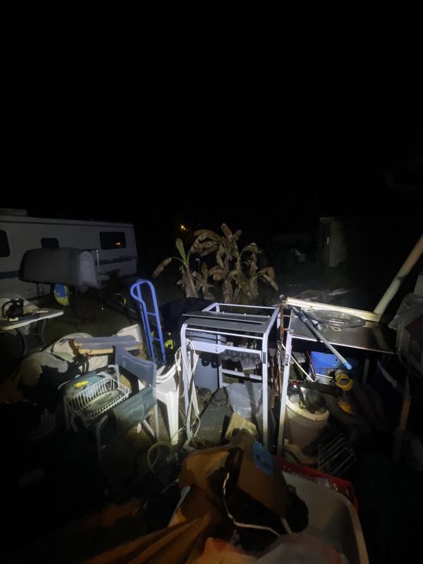 No flash, that’s all camera white beam