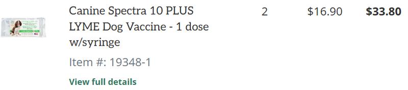 one for 16.90 and 2 for 33