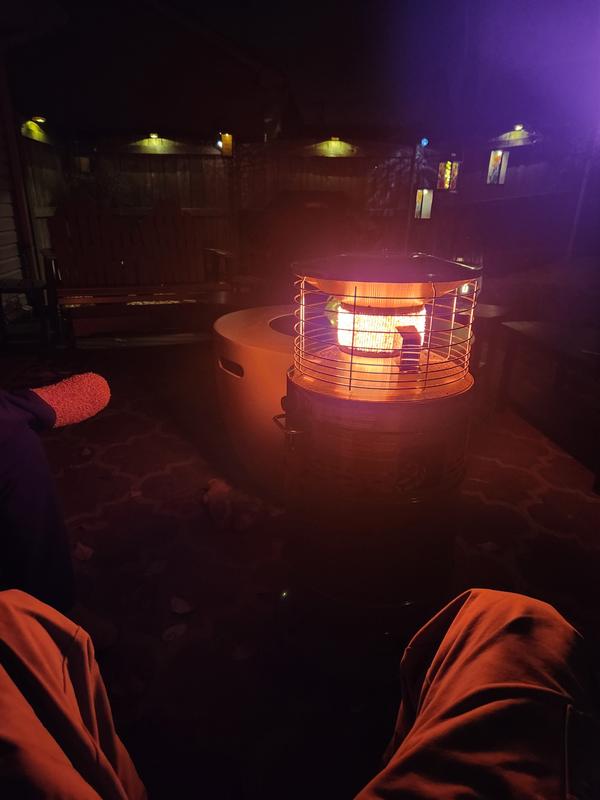 Enjoying the evening