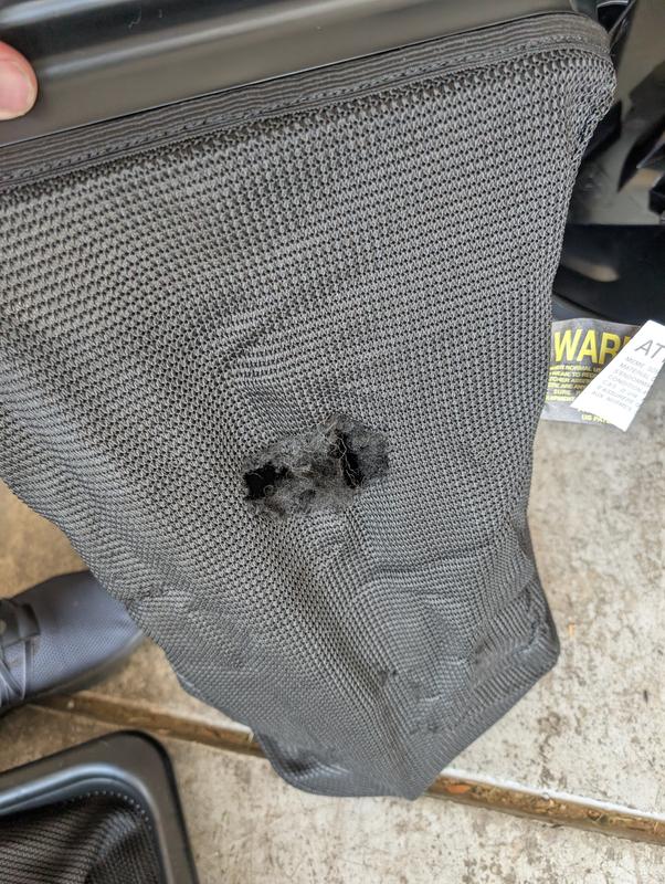 Hole where the mouse are through it!