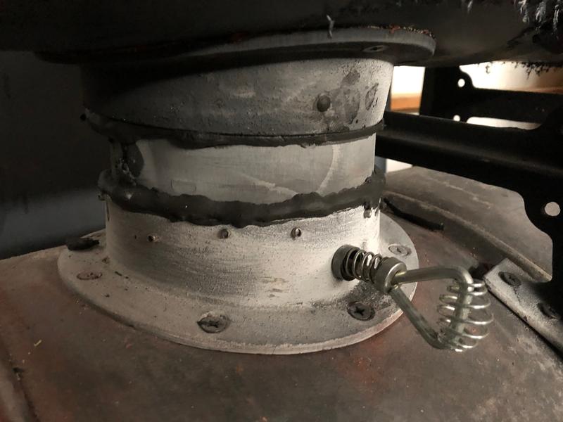 Rutland Stove Cement on Double Barrel stove kit joint