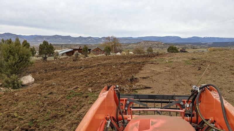 Pulled out some big rocks too.