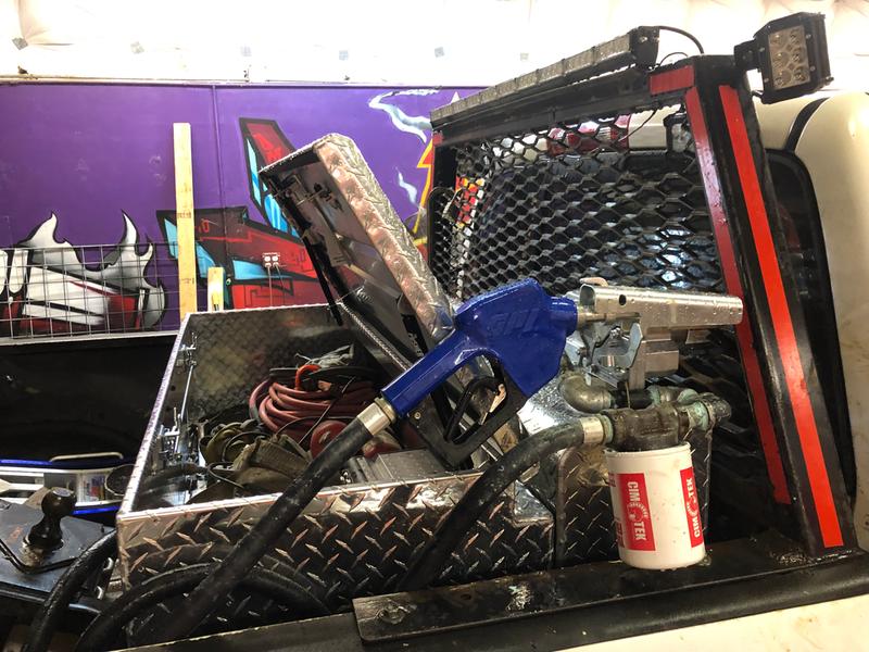 New fuel pump for the Auxiliary tank combo