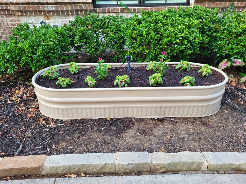 Completed planter