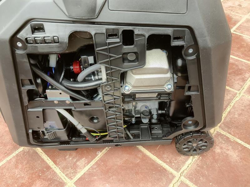 Full right side with cover off