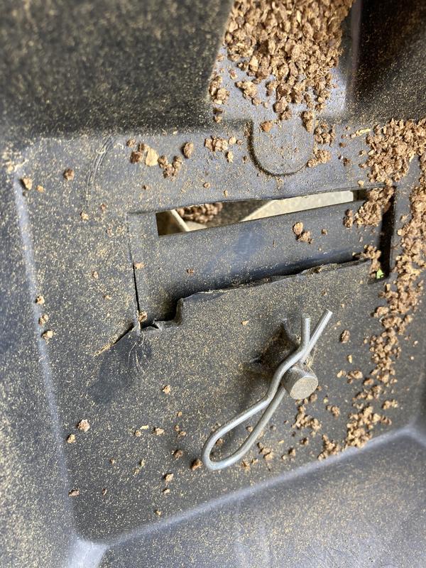 cracked after first bag put through it!