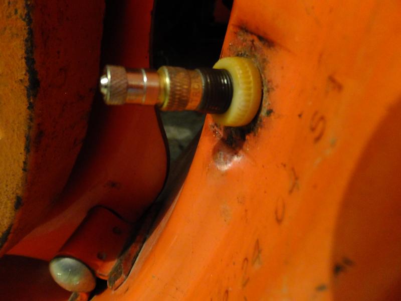 New Slime/TSC valve in place.