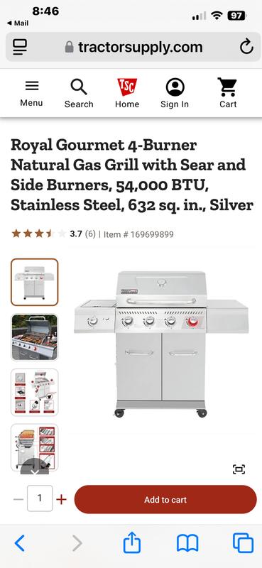 Natural Gas Grill