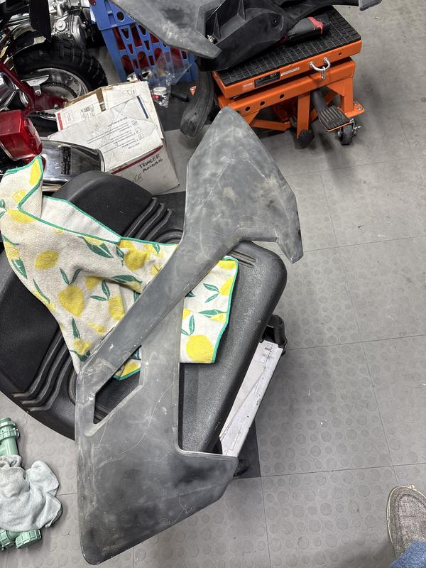 Before/after I had roughly 5 pieces some a little bit smaller than these photos and it took 19 pounds