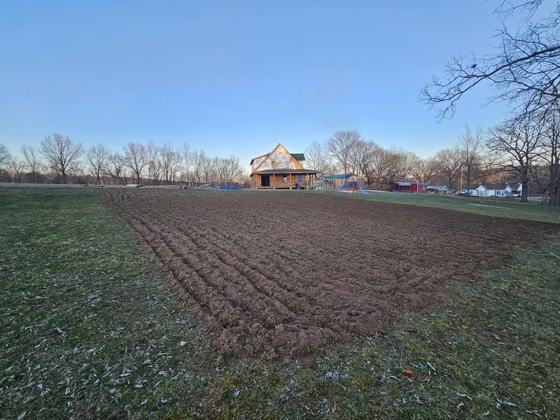 Garden tilled