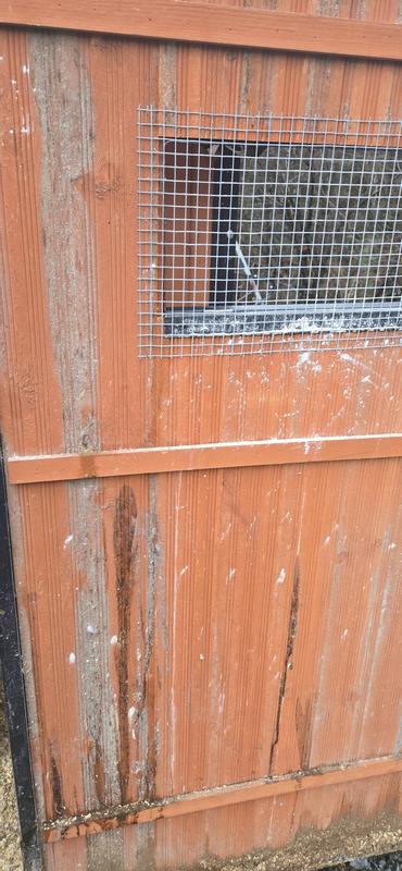 This coop was purchased brand new three months ago!