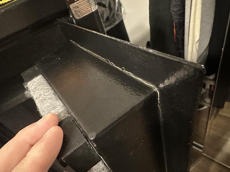 1st safe door damage