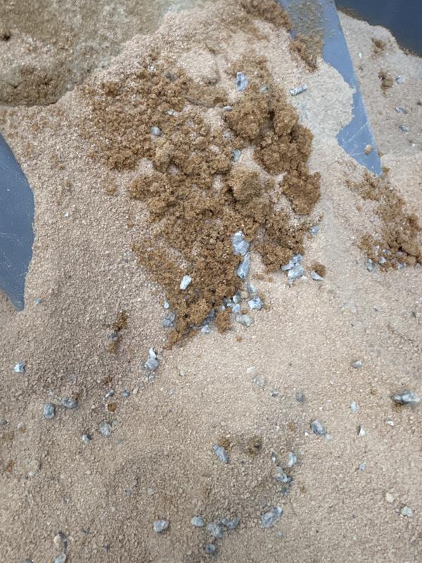 Orange sand with rocks!