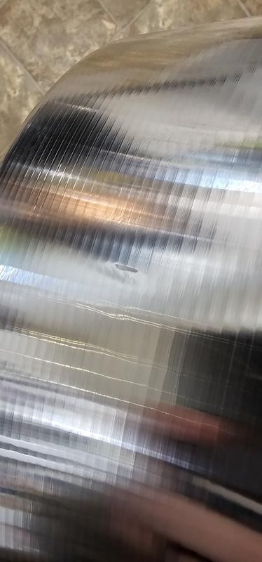 Scratches/dents on the pot