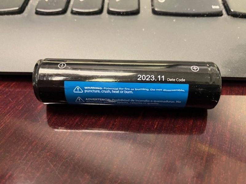 The battery was assembled two years before the product was sold.