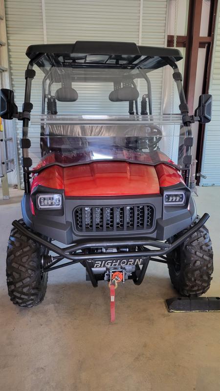 Little fading on front hood.