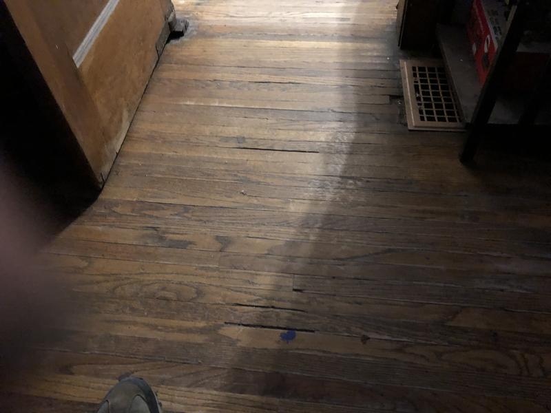 Naphtha worked for deepest cleaning but 30% vinegar still cleaned very well. Ventilate in both instances. Used the vinegar to clean and it worked to a point.