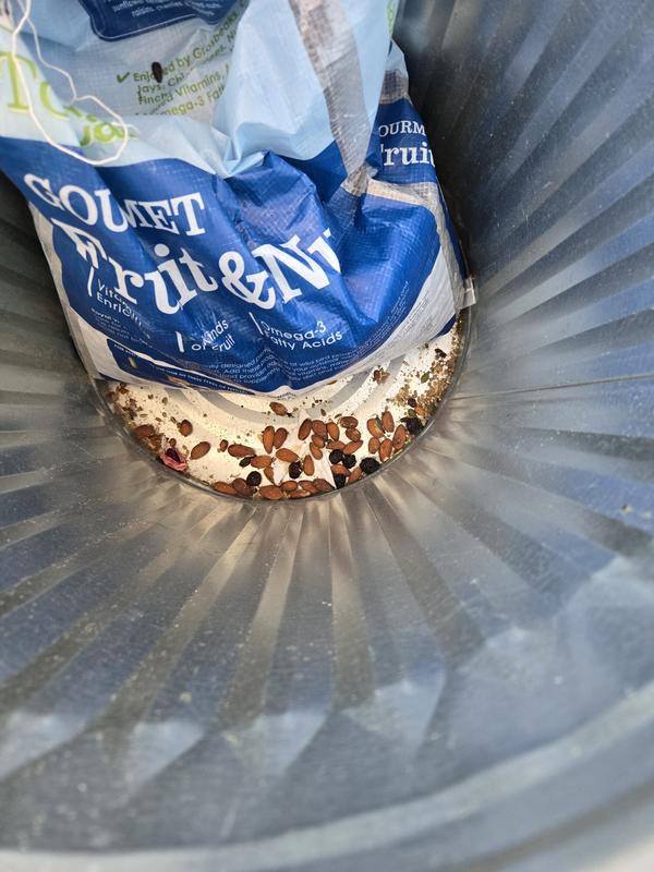 Picked out Almonds and lg fruit