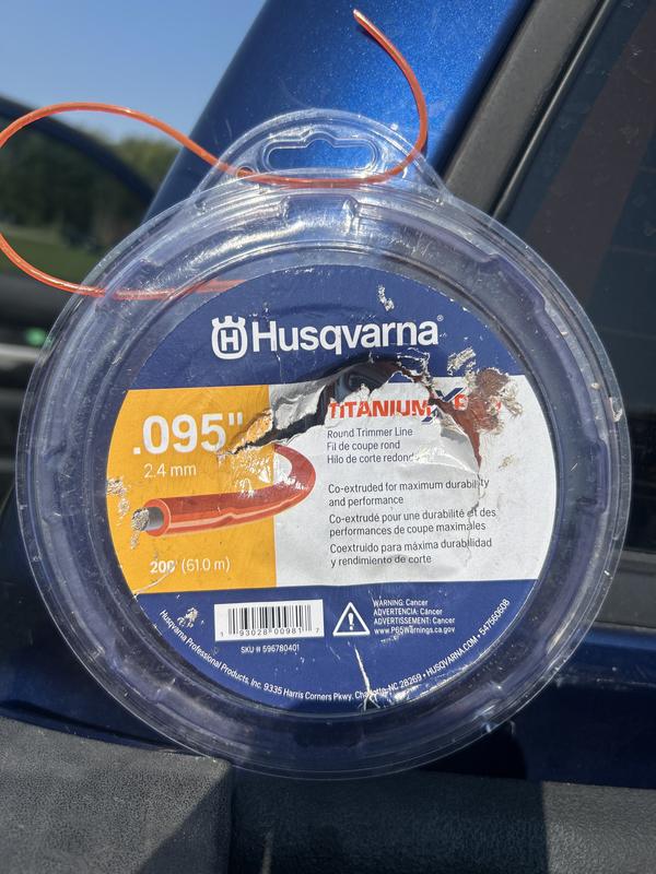 Weedeater string i don’t recommend