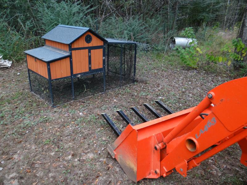 Dropping Off Chicken Coupe