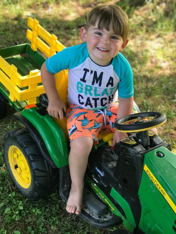 A boy and his Deere!