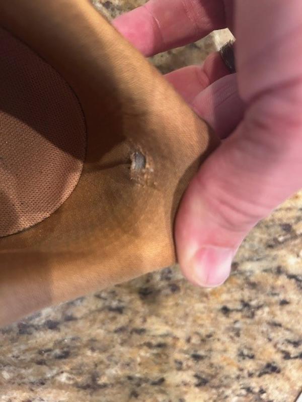 Photo submitted with review of product