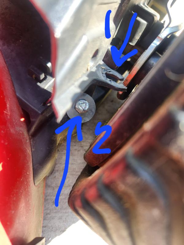 piece 1 is supposed to hook to piece 2