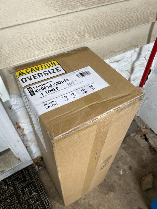 Photo submitted with review of product