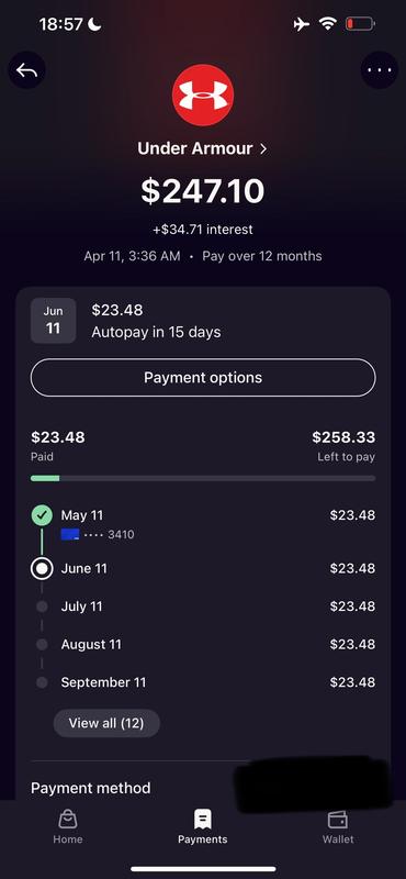 Photo submitted with review of product