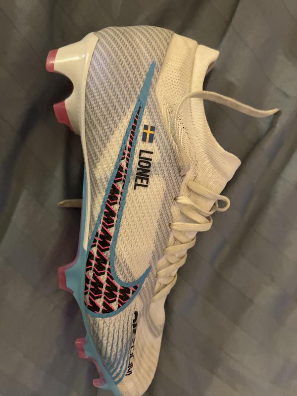 Nike Men's Zoom Mercurial Vapor 15 Pro FG White/Pink Blast – Azteca Soccer