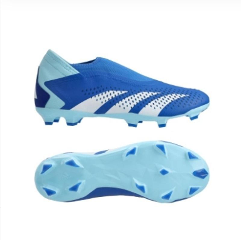 adidas Predator Accuracy .3 Laceless FG Marinerush Bright Royal Footwear White Bliss Blue