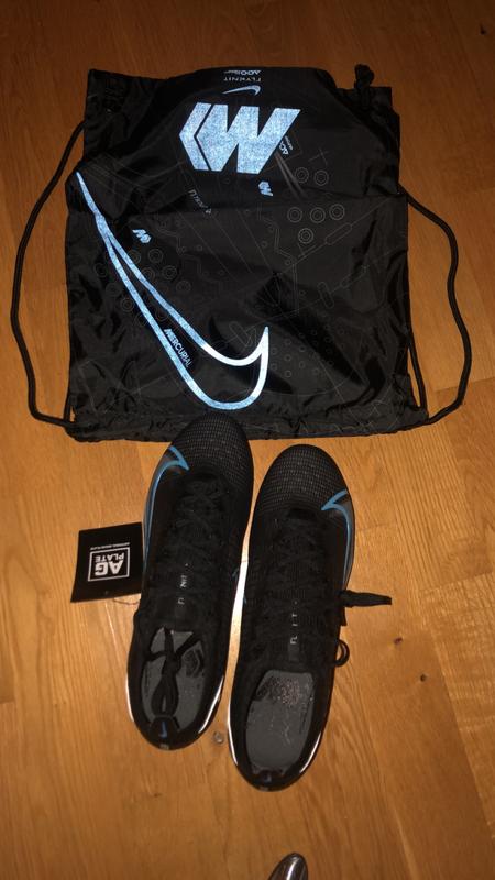 Nike Mercurial Vapor 14 Elite AG Renew Black / Iron Grey / University Blue