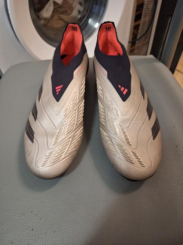 adidas Predator Elite Laceless AG Vivid Horizon - Platin adidas Predator Elite Laceless AG Vivid Horizon - Platin