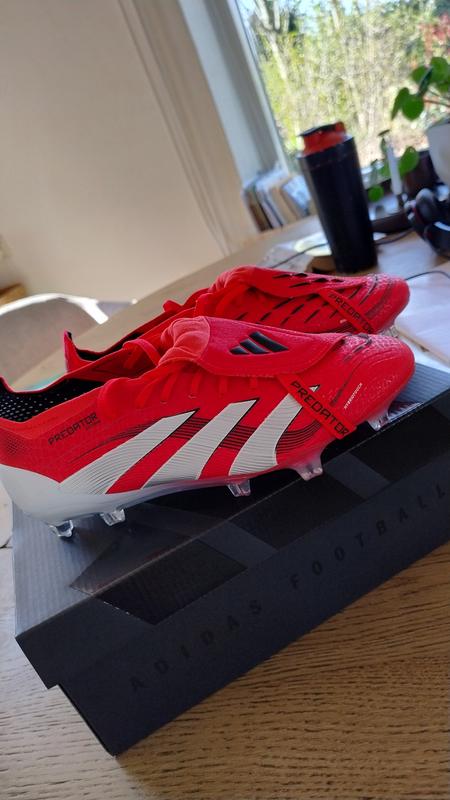 adidas Predator Elite Fold-over Tongue FG Pure Victory