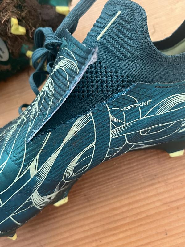 Nebbdyrspore New Balance Furon V7 Pro FG Starraiser Blå/Grønn
