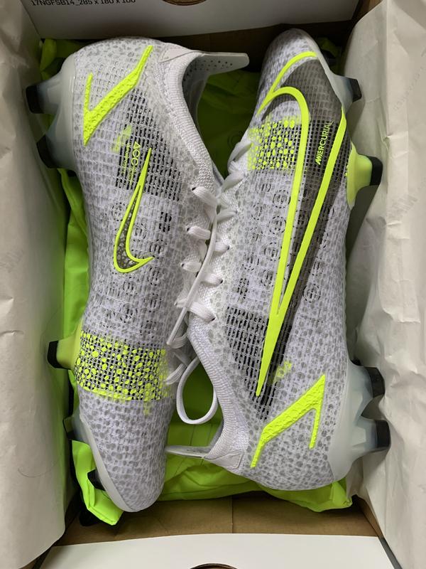 Nike Mercurial Vapor 14 Elite FG Silver Safari - White/Black